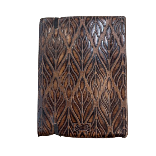 Leather Journal “What You Write Remains” - birds & words {a home