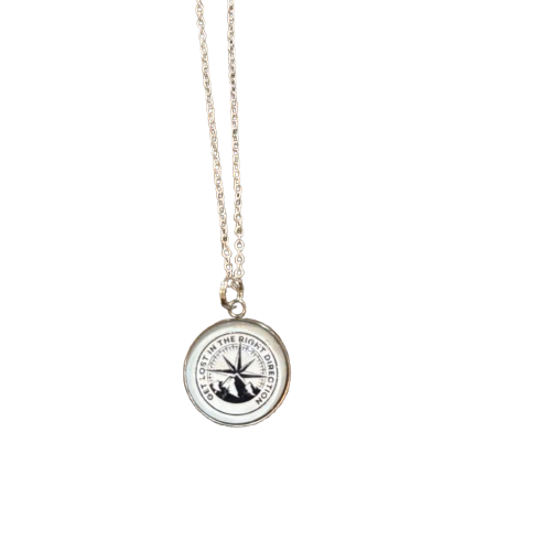 Charm Necklace - "Get Lost"
