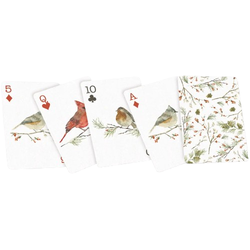 Playing Cards - Winter Birds