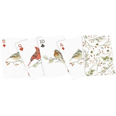 Playing Cards - Winter Birds