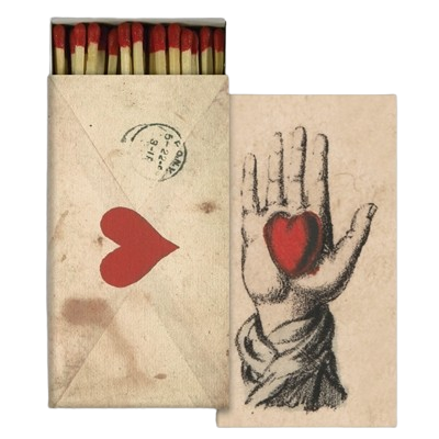 Safety Matches - Hand/Heart