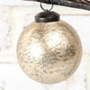 Glass Ornament, gold/round