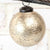 Glass Ornament, gold/round