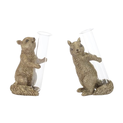 Squirrel Vase