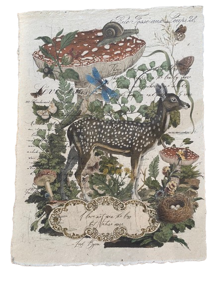 12x16 Artisan Paper Print, i love not man the less