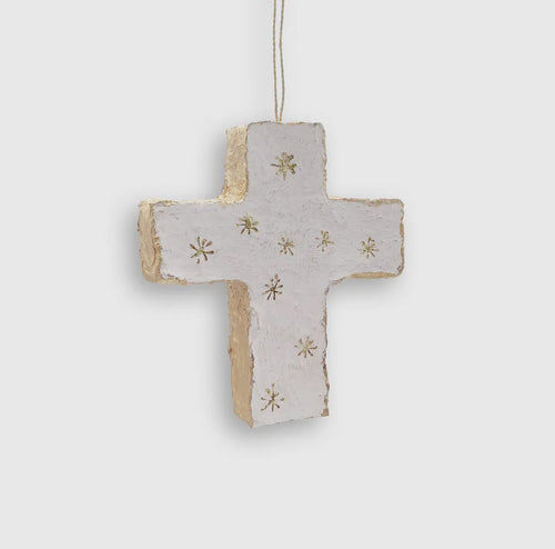 Paper Cross Ornament