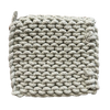 Crocheted Pot Holder, pale sage