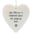 Hanging Heart Tag - Life Takes You