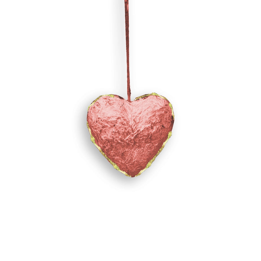 Paper Heart Ornament, pink