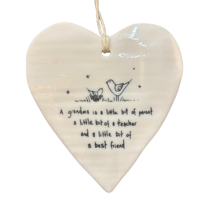 Hanging Heart Tag