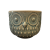 Stoneware Owl Container (medium)
