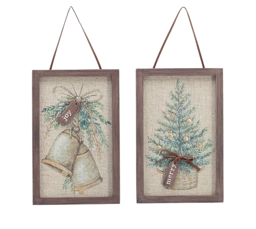 Framed Canvas Ornament