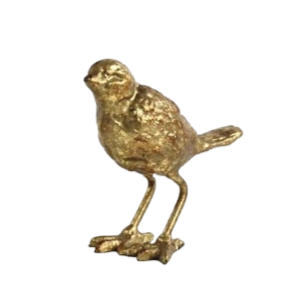 Cast Iron Bird, gold