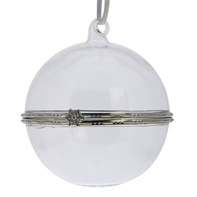 Hinged Glass Ornament