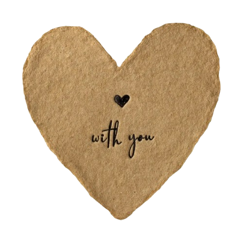 Handmade Letterpress - With You
