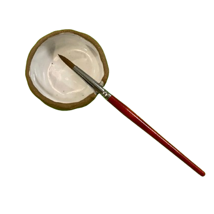 Ceramic Paintbrush Rest