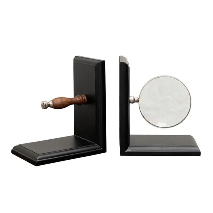 Magnifying Glass Bookends