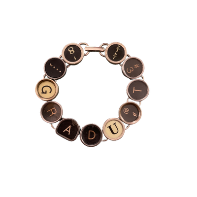 Typewriter Bracelet