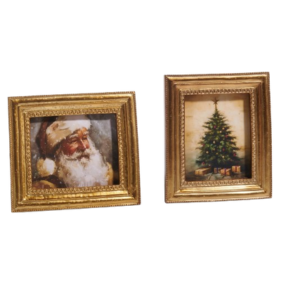 Gilded Christmas Framed Art