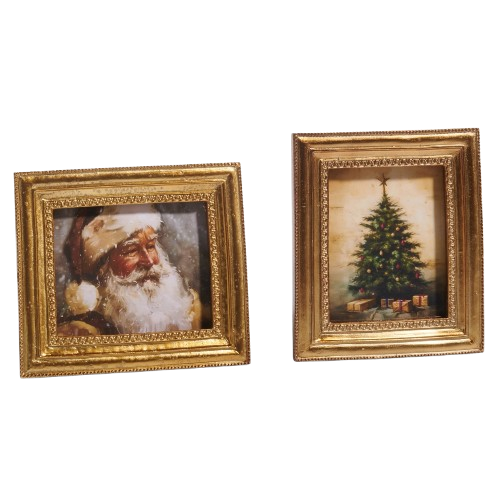 Gilded Christmas Framed Art