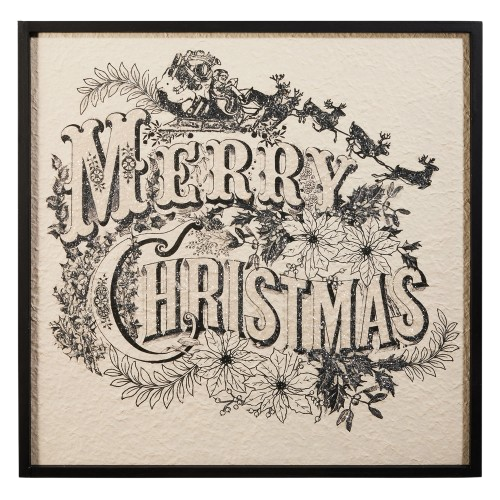 "Merry Christmas" Wall Art