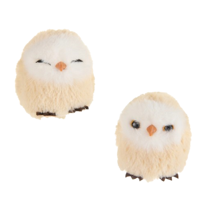 Tan Owl Ornament