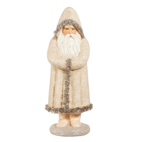 Glittered Belsnickel Santa