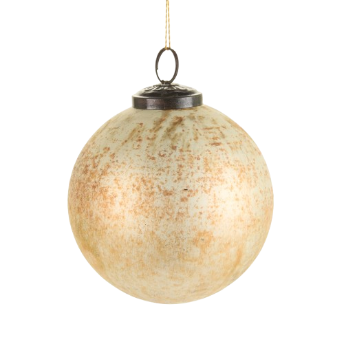 Distressed Ball Ornament