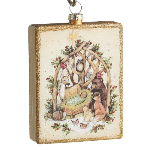Woodland Nativity Ornament