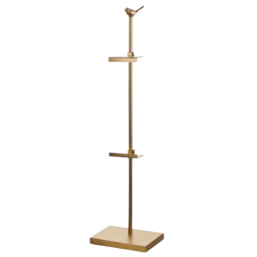 Adjustable Bird Easel, gold