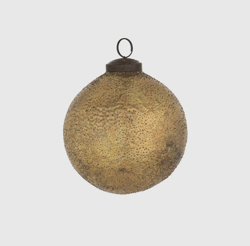 Burnished Gold Ornament