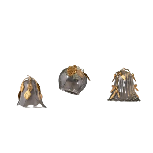 Gold Glass Ornament