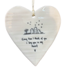 Hanging Heart Tag - Every Time I Think of You