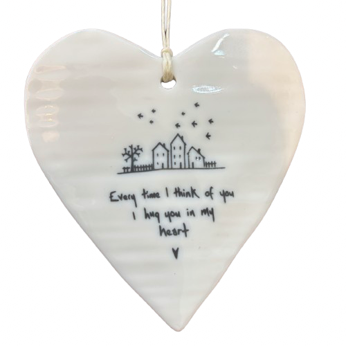 Hanging Heart Tag - Every Time I Think of You
