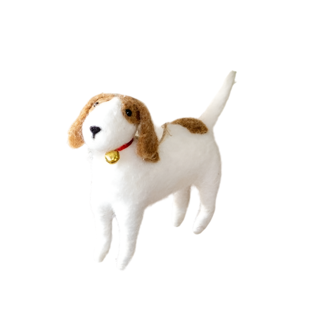 Felt Dog Ornament