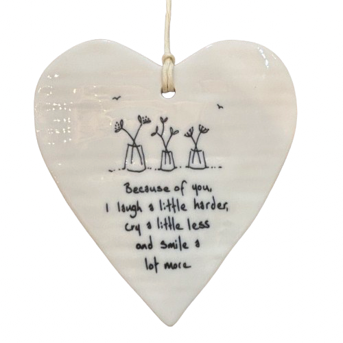 Porcelain Heart - "Because of You"