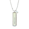 Literary Quote Necklace - A New Day