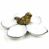 Flower and Bird Jewelry Dish