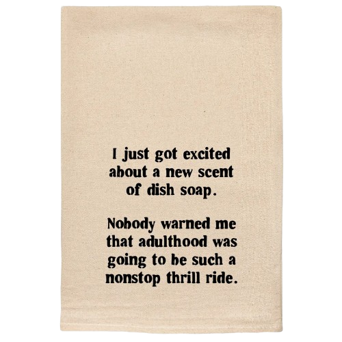 Dish Towel - Dish Soap