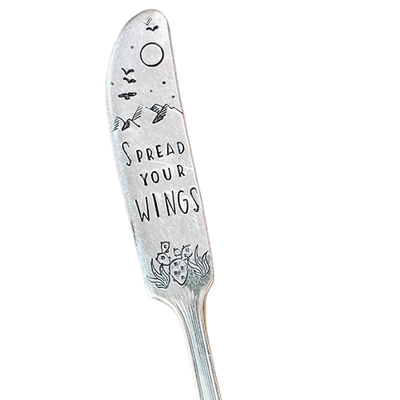 Vintage Stamped Butter Knife