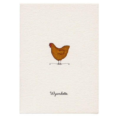 Tiny Boxed Cards - Chickens