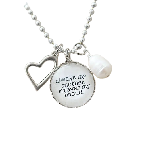 Charm Necklace - Always My Mother
