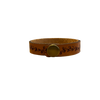 Leather Bracelet - Leaves