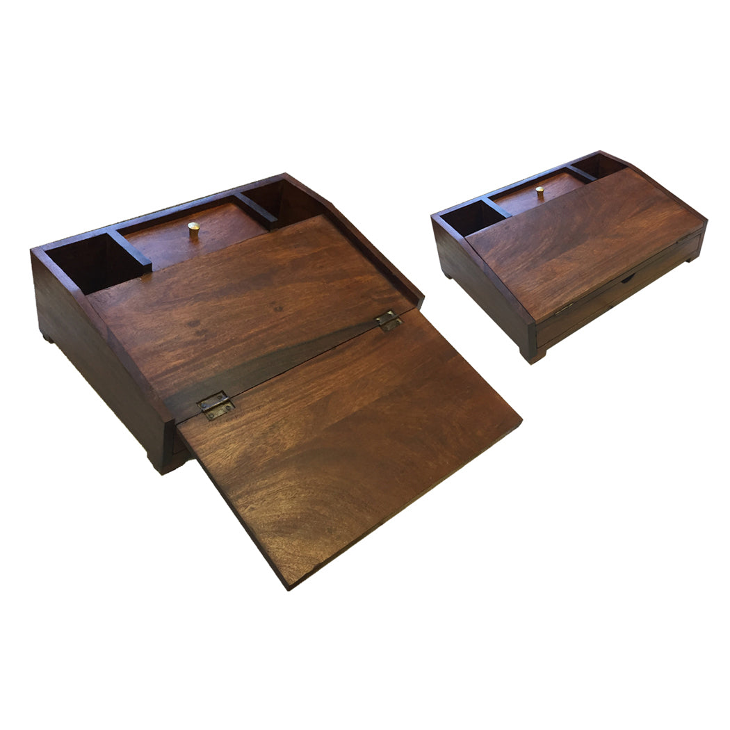 Portable Wooden Writing Desk birds & words {a home boutique}