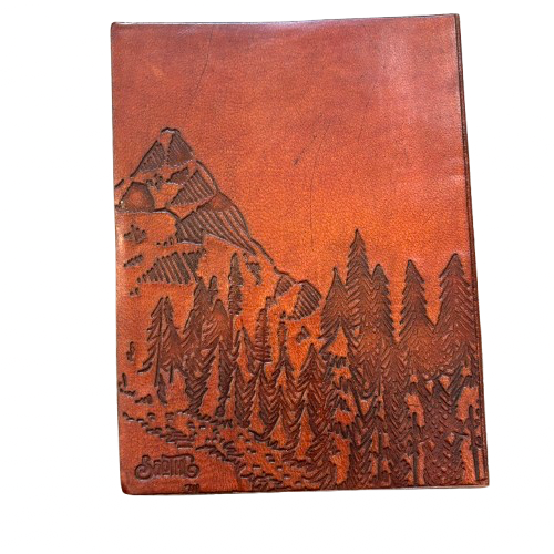 Leather Journal - I Went to the Woods