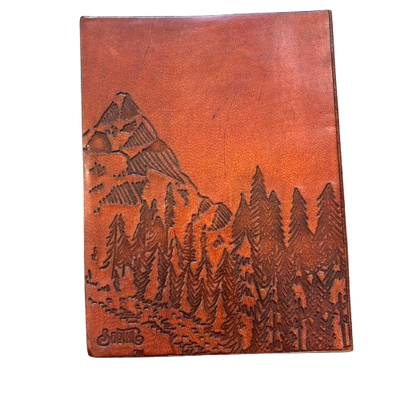 Leather Journal - I Went to the Woods