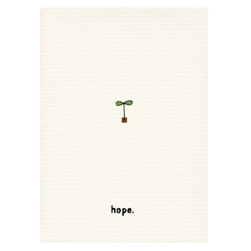 Tiny Greeting Card - Hope