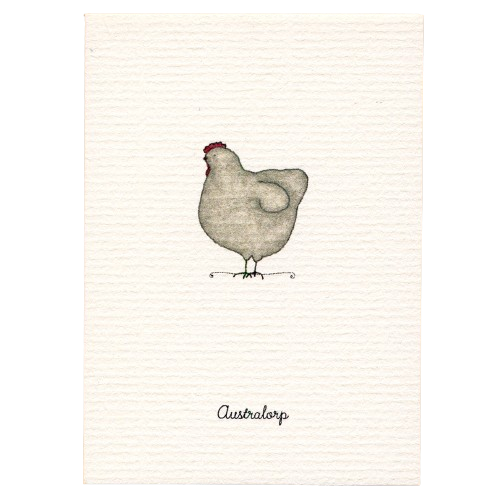 Tiny Boxed Cards - Chickens