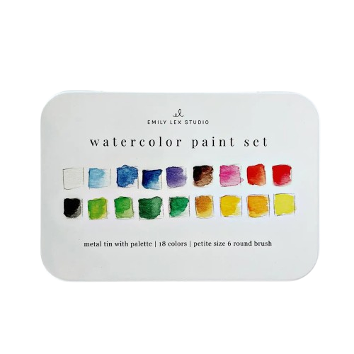 Watercolor Paint Set
