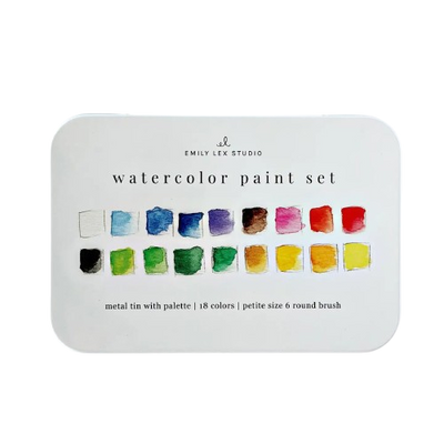 Watercolor Paint Set